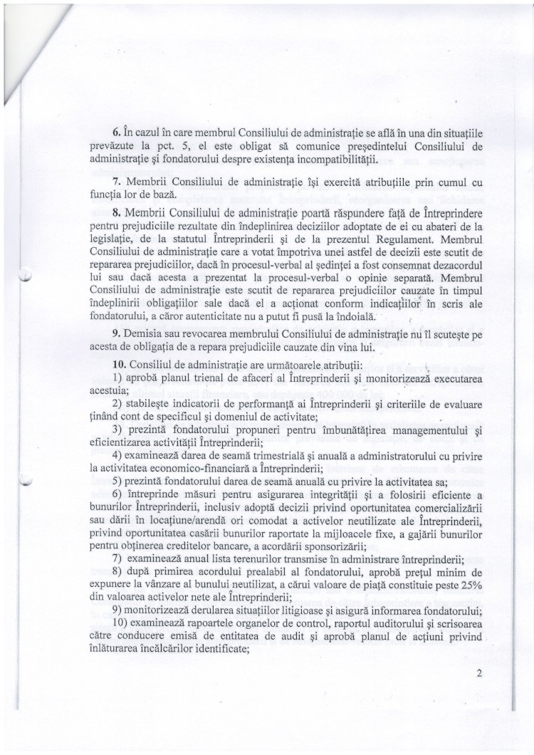 Regulament-Consiliul de administrație al ÎSDEI